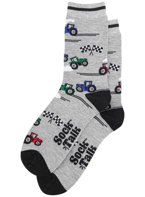 Bambus strømper traktor, herre, fra Sock Talk