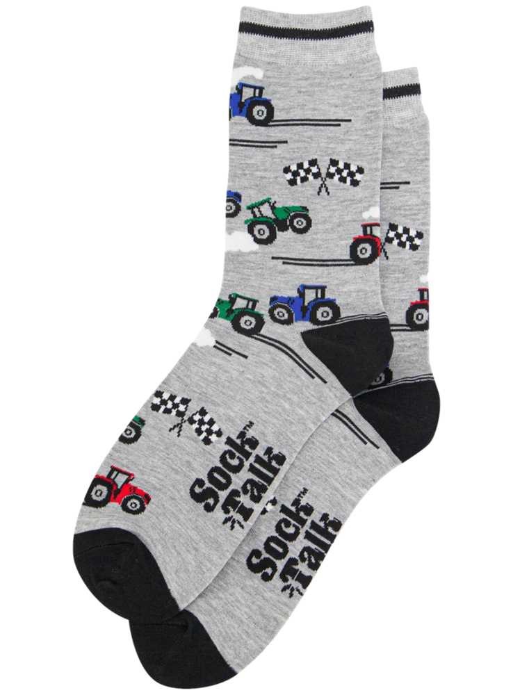 Bambus strømper traktor, herre, fra Sock Talk