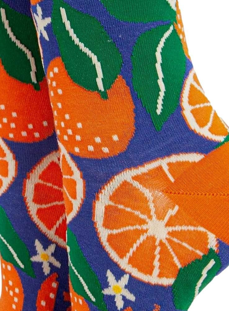 Bambus strømper appelsin, dame, fra Sock Talk