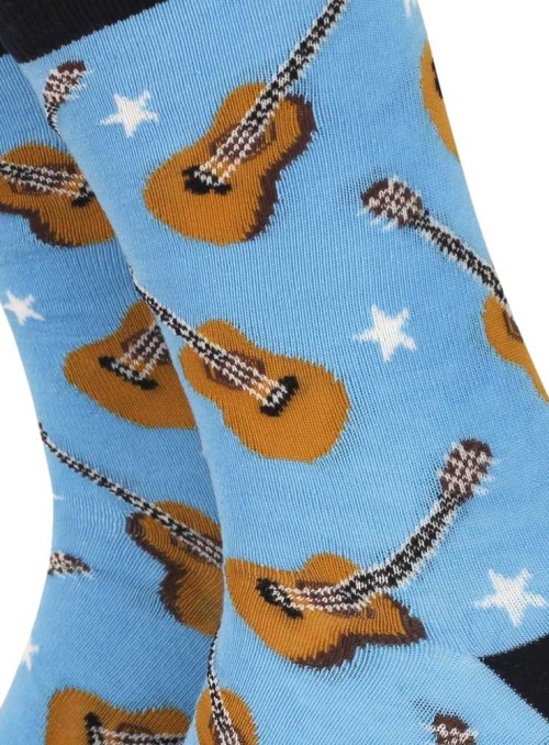 Bambus strømper herre Guitar