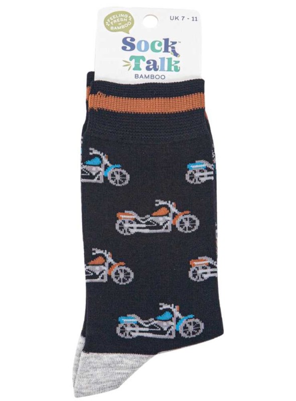 Bambus strømper motorcykler, herre, fra Sock Talk