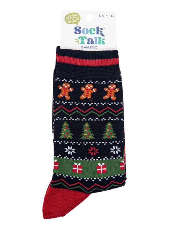 Julestrømper af bambus herre, fra Sock Talk