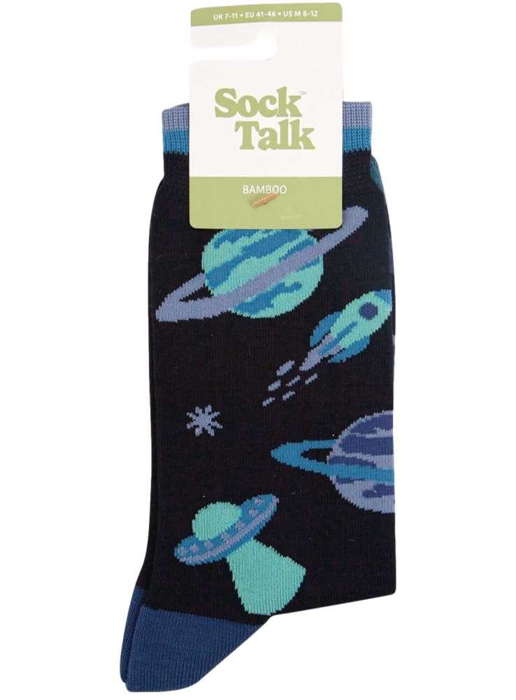 Bambus strømper Space, herre, fra Sock Talk