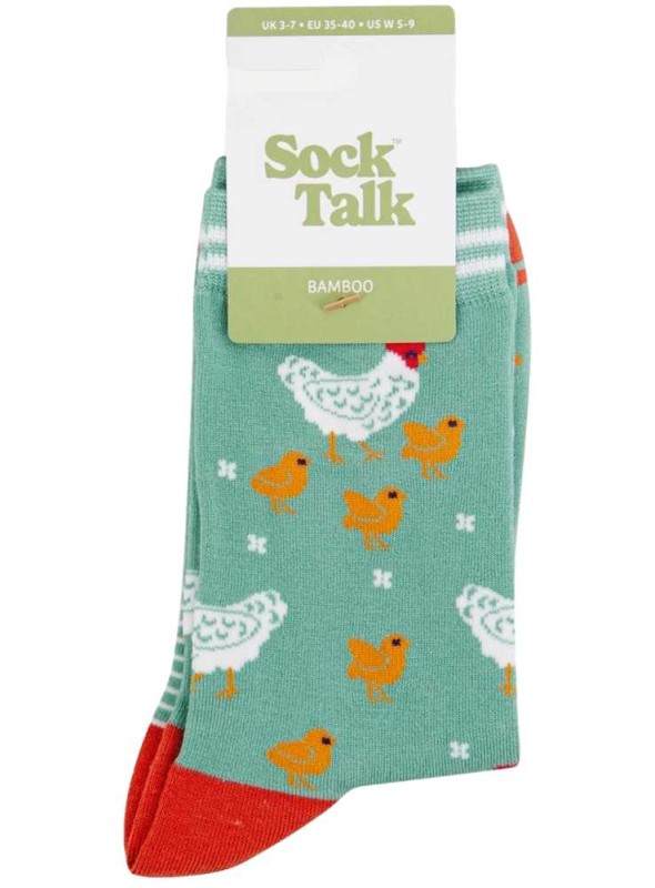 Bambus strømper høns, dame, fra Sock Talk