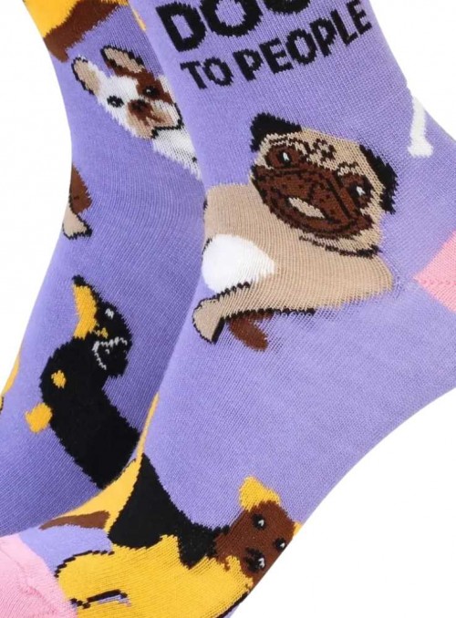 Bambus strømper dame I Prefer Dogs